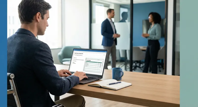 Professional quote request and business communication