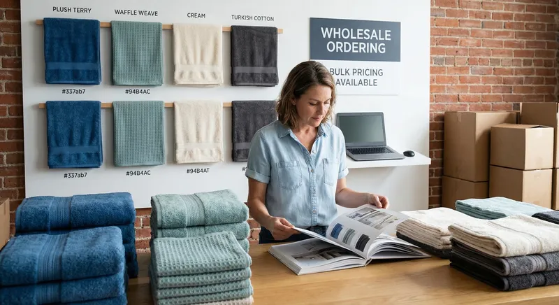 Small business wholesale towel operation